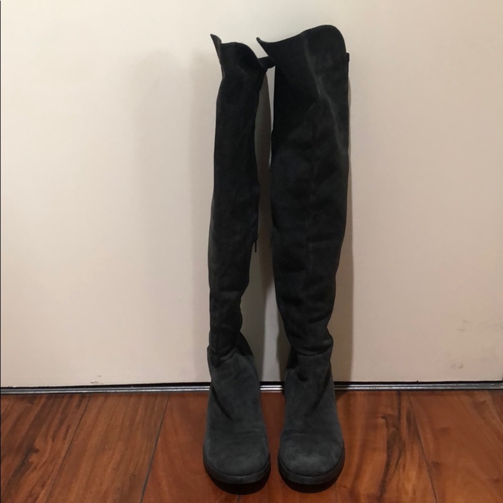 Stuart Weitzman over the knee suede boots